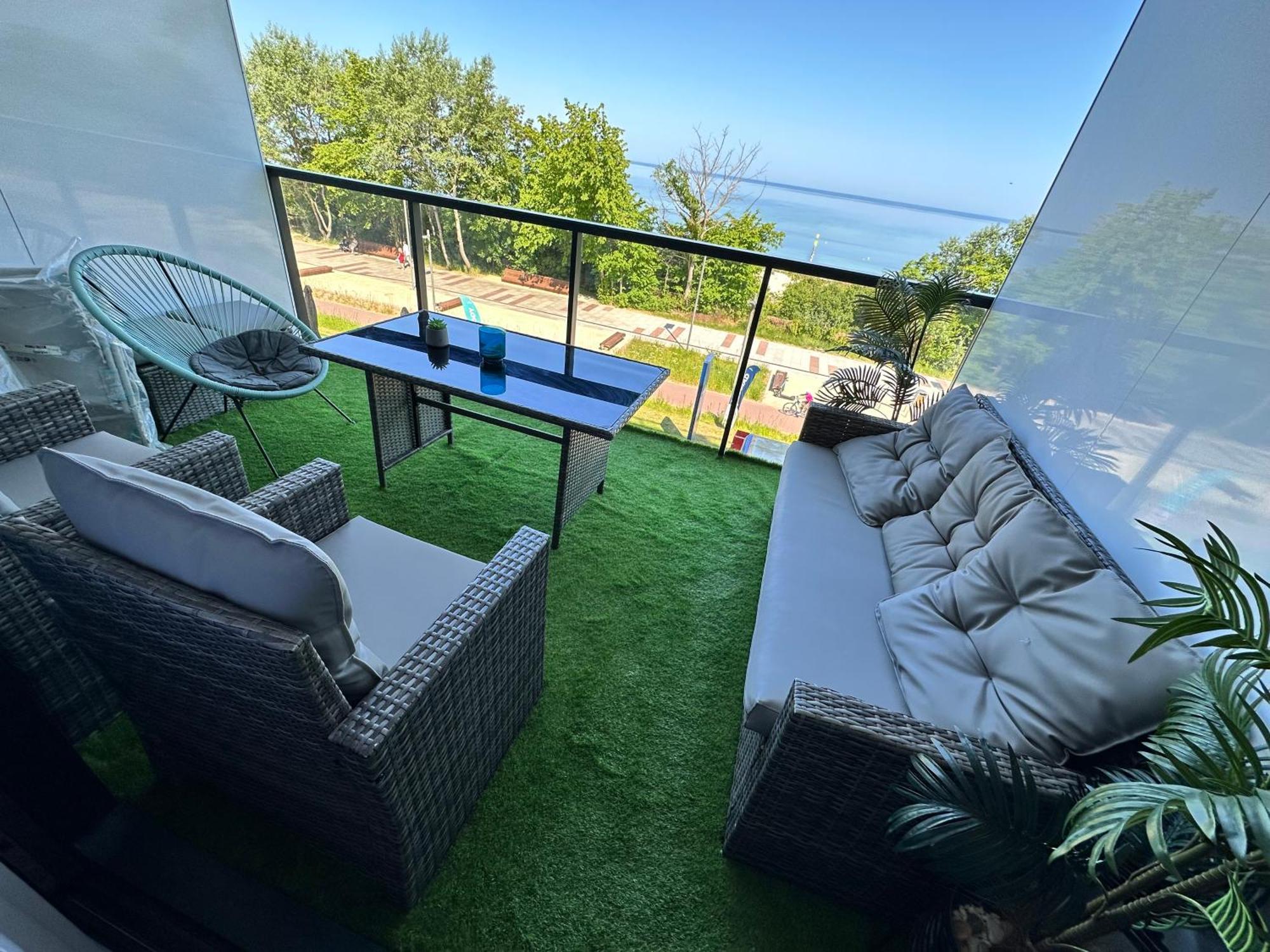 Apartament Z Widokiem Na Morze Seaside 208 Al-Dom Kołobrzeg Eksteriør bilde